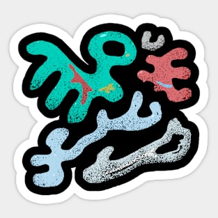 Abstract Modern Art - Surreal Sticker